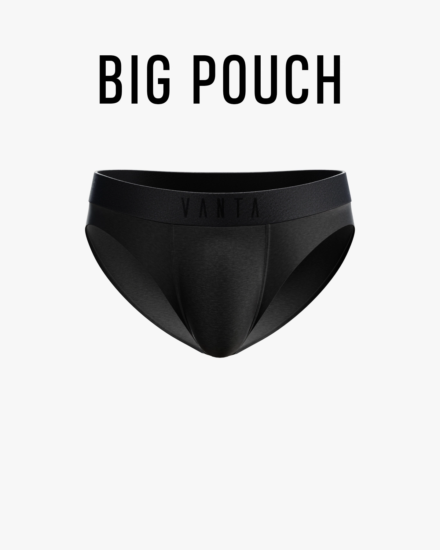 BLACK (KURZ) (BIG POUCH)